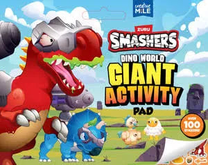 Smashers Dino World Giant Activity Pad