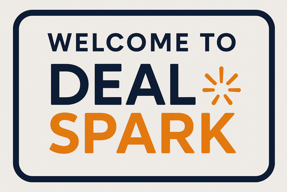 Sign that says welcome to deal spark 